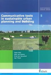 Tapa de Communicative tools in sustainable urban planning and building