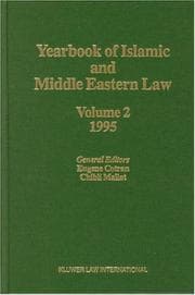 Tapa de Yearbook of Islamic and Middle Eastern Law, 1995, Vol. 2 (Yearbook of Islamic & Middle Eastern Law)