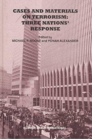 Tapa de Cases and materials on terrorism
