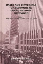 Tapa de Cases and materials on terrorism
