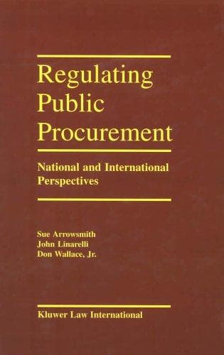 Tapa de Regulating public procurement
