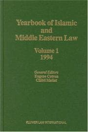 Tapa de Yearbook Islamic Middle Eastern (Yearbook of Islamic & Middle Eastern Law)