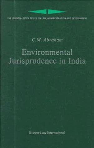 Tapa de Environmental jurisprudence in India