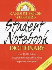 Tapa de Random House Webster's Student Notebook Dictionary