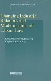 Tapa de Changing industrial relations & modernisation of labour law