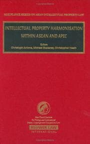 Tapa de Intellectual property harmonisation within ASEAN and APEC