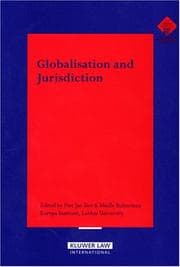 Tapa de Globalisation and jurisdiction