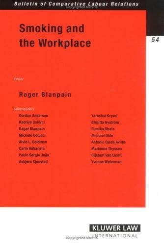 Tapa de Smoking and the Workplace