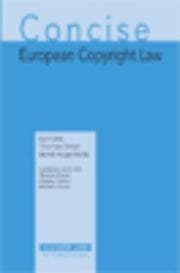 Tapa de Concise European copyright law