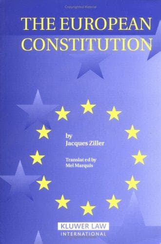 Tapa de The European Constitution