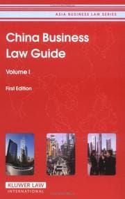 Tapa de China business law guide