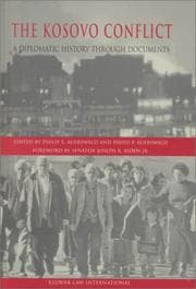 Tapa de The Kosovo conflict
