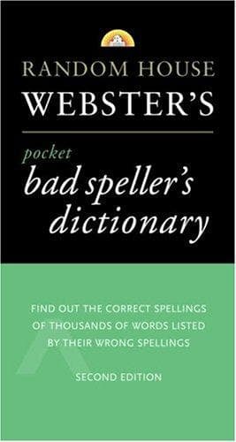 Tapa de Bad Speller's Dictionary