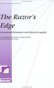 Tapa de The Razor's Edge:International Boundaries and Political Geography