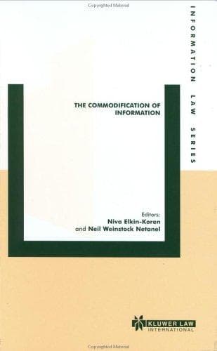 Tapa de The commodification of information