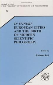 Tapa de In Itinere (Poznan Studies in the Philosop)