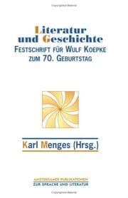 Tapa de Literatur Und Geschichte