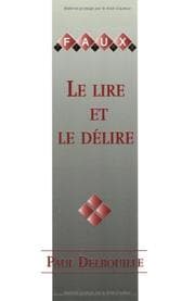 Tapa de Le lire et le délire