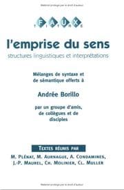 Tapa de L'emprise du sens
