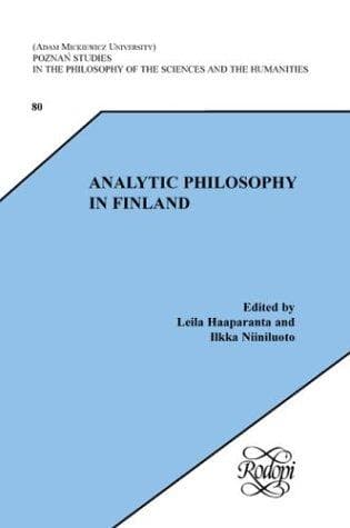 Tapa de Analytic Philosophy in Finland