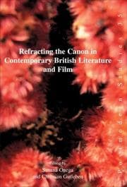 Tapa de Refracting the canon in contemporary British literature and film