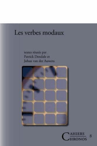 Tapa de Les Verbes Modaux. (Cahiers Chronos)