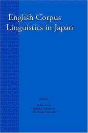 Tapa de English Corpus Linguistics in Japan