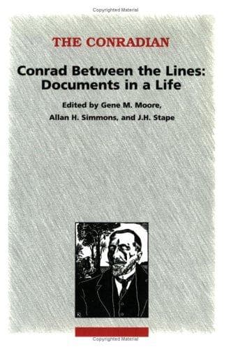 Tapa de Conrad between the lines