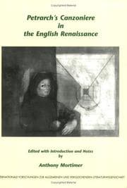 Tapa de Petrarchs Canzoniere in the English Renaissance