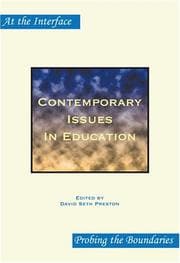 Tapa de Contemporary Issues in Education (At the Interface/Probing the Boundaries)