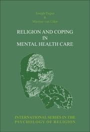 Tapa de Religion and Coping in Mental Health Care