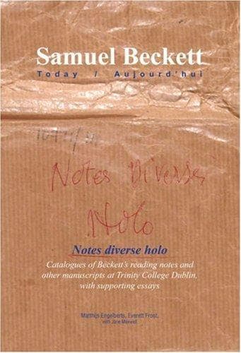 Tapa de "Notes diverse holo"