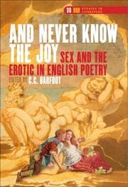 Tapa de "And Never Know the Joy"