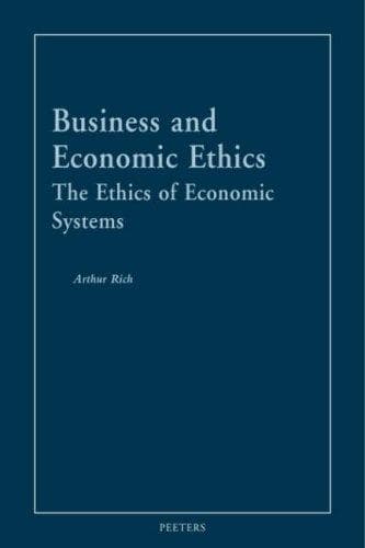 Tapa de Business and economic ethics
