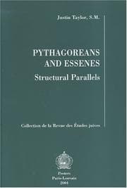 Tapa de Pythagoreans And Essenes