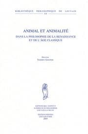 Tapa de Animal Et Animalite