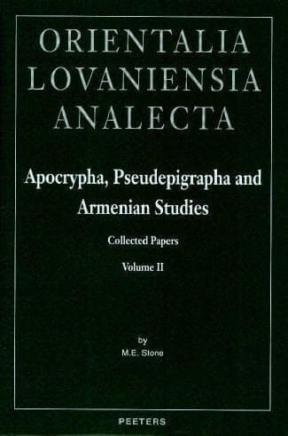Tapa de Apocrypha, Pseudepigrapha, and Armenian studies