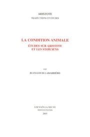 Tapa de La condition animale