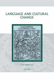 Tapa de Language and Cultural Change