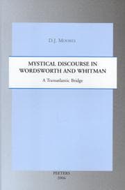 Tapa de Mystical Discourse in Wordsworth and Whitman