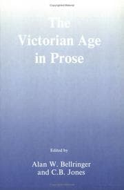 Tapa de The Victorian age in prose