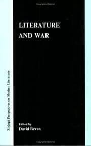 Tapa de Literature and War (Rodopi Perspectives on Modern Literature 3) (Rodopi Perspectives on Modern Literature)
