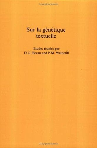 Tapa de Sur la génétique textuelle