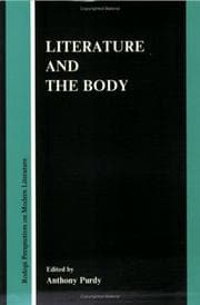 Tapa de Literature and the body