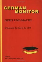 Tapa de Geist und Macht