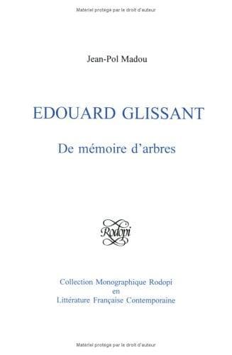 Tapa de Edouard Glissant