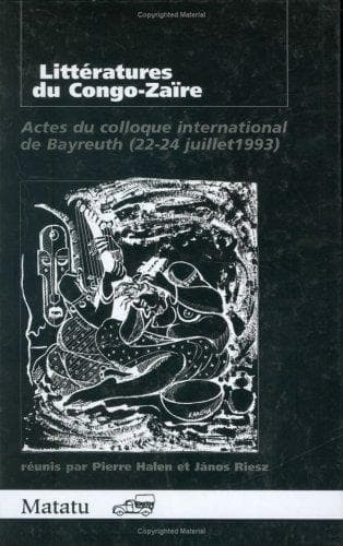 Tapa de Littératures du Congo-Zaïre