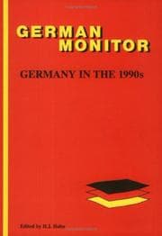 Tapa de Germany In The 1990s.(German Monitor 34) (German Monitor ; 34)