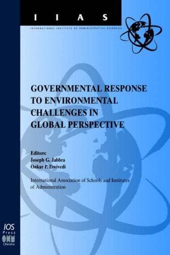 Tapa de Governmental Response to Environmental Challenges in Global Perspective, (International Institute Administrative Sciences Monographs)