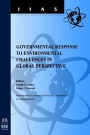 Tapa de Governmental response to environmental challenges in global perspective